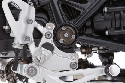 Wunderlich BMW R Nine T Ergonomics - Footrest Lowering Kit - Silver - 31430-801