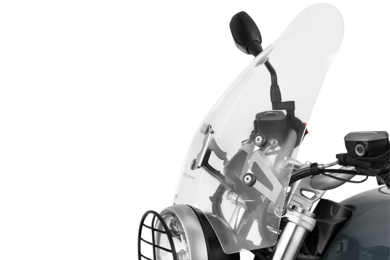Wunderlich BMW R NineT Screens - Roadster Touring Screen (Height 420mm) - Clear - 30472-101