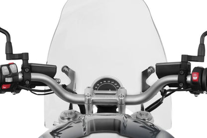 Wunderlich BMW R NineT Screens - Roadster Touring Screen (Height 420mm) - Clear - 30472-101