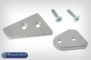 Wunderlich BMW R Series GS Ergonomics - Brake Lever Extension - Silver - 26220-101