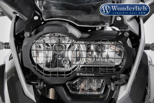Wunderlich BMW R Series GS Protection - Headlight Guard Foldable (Metal) - Black - 20420-402