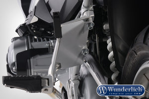 Wunderlich BMW R Series GS Protection - Passenger Seat Recess Cover - Silver - 26002-001