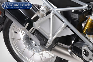 Wunderlich BMW R Series GS Protection - Passenger Seat Recess Cover - Silver - 26002-001