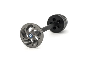 Wunderlich BMW R Series Protection - Axle Slider - Titanium - 42150-003