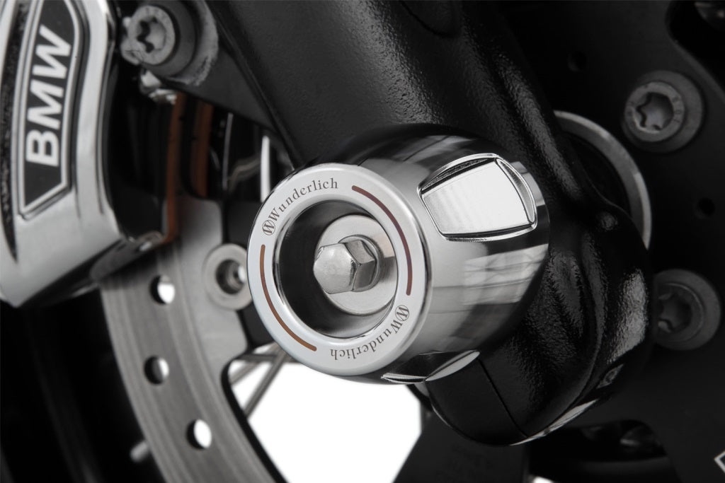 Wunderlich BMW R-series Protection - Slider Axle (front) - Chromed - 11890-000