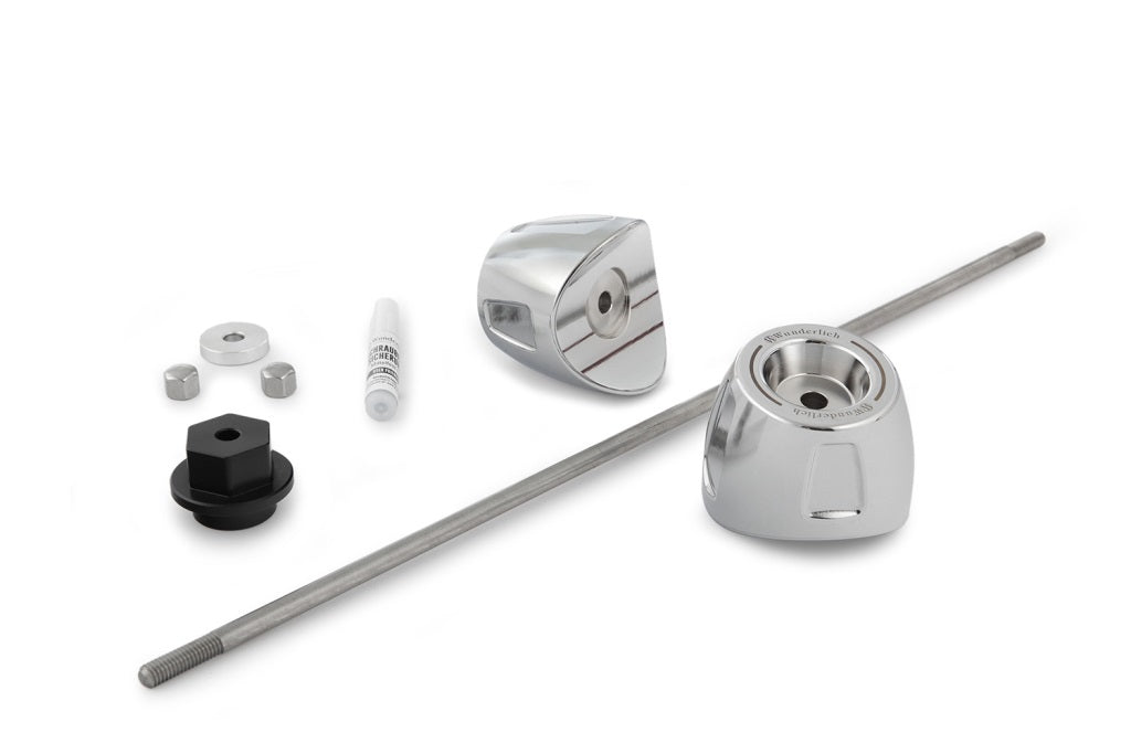 Wunderlich BMW R-series Protection - Slider Axle (front) - Chromed - 11890-000