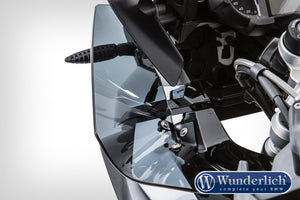 Wunderlich BMW R1200GS Protection - Wind Deflector FLAPS (Ergo) Smoked Grey-20520-102