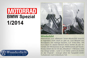 Wunderlich BMW R1200GS Screen - Windscreen - Clear-42710-110