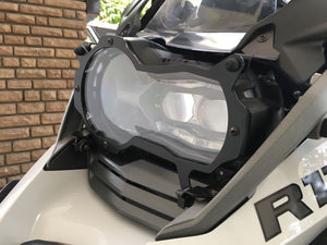 Wunderlich BMW R1200GSA Protection - Headlight Guard Foldable (Lexan Clear)-26660-200