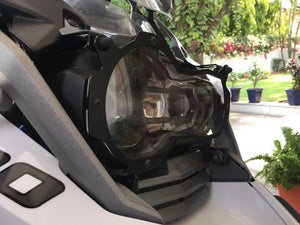 Wunderlich BMW R1200GSA Protection - Headlight Guard Foldable (Lexan Clear)-26660-200