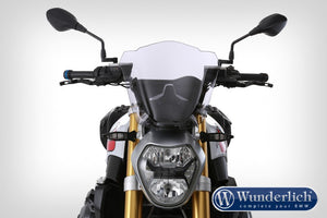 Wunderlich BMW R1200R Screens - Sporting (305mm) Clear-30450-111