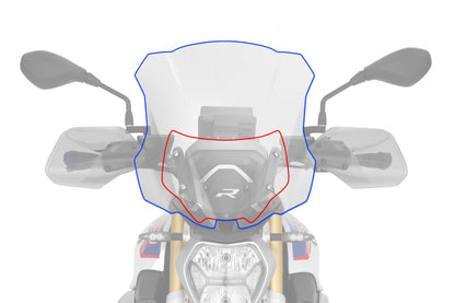 Wunderlich BMW R1200R Screens - Touring(Clear)-30450-101
