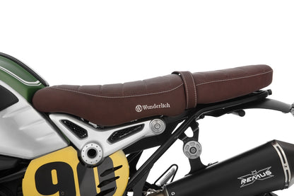 Wunderlich BMW RNineT Ergonomics - Seat Rider-Driver (Brown)-44118-103