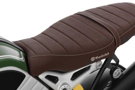 Wunderlich BMW RNineT Ergonomics - Seat Rider-Driver (Brown)-44118-103
