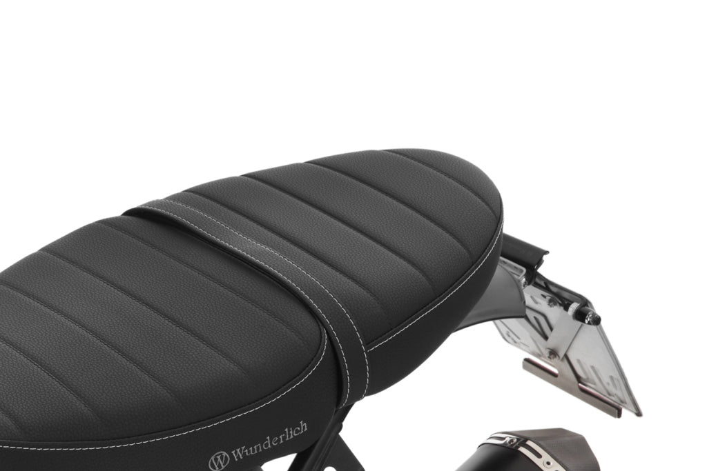 Wunderlich BMW RNineT Ergonomics - Seat Rider-Passenger (Black)-44118-112