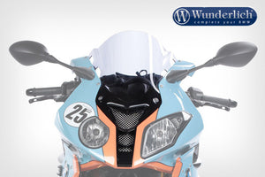 Wunderlich BMW S1000RR Screen (15-17) - Windscreen Bubble (455mm)-Smoked Grey-43960-102