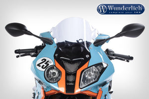 Wunderlich BMW S1000RR Screen (15-17) - Windscreen Bubble (455mm)-Smoked Grey-43960-102