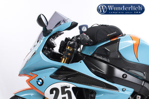 Wunderlich BMW S1000RR Screen (15-17) - Windscreen Bubble (455mm)-Smoked Grey-43960-102