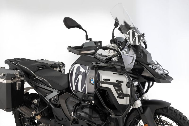 Wunderlich-Extension bracket Tank Guard (Ultimate) For BMW R1300 GSA (Black-Silver)