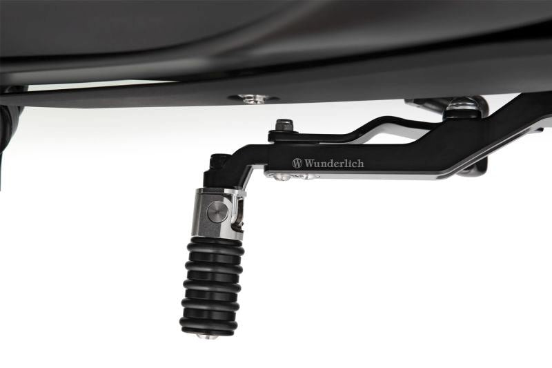 Wunderlich-Levers Adjustable Gear Lever (Clever Lever) For BMW R1300 GSA (Black)-13340-002