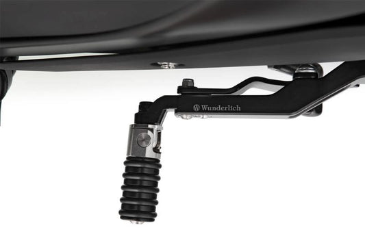 Wunderlich-Levers Adjustable Gear Lever (Clever Lever) For BMW R1300 GSA (Black)-13340-002