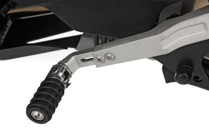 Wunderlich-Levers Adjustable Gear Lever (Clever Lever) For BMW R1300 GSA (Silver)-13340-001