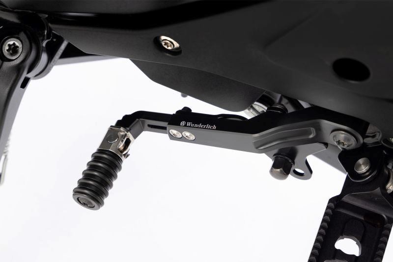 Wunderlich-Levers Adjustable Gear Lever (Clever Lever) For BMW R1300 GSA (Black)-13340-002