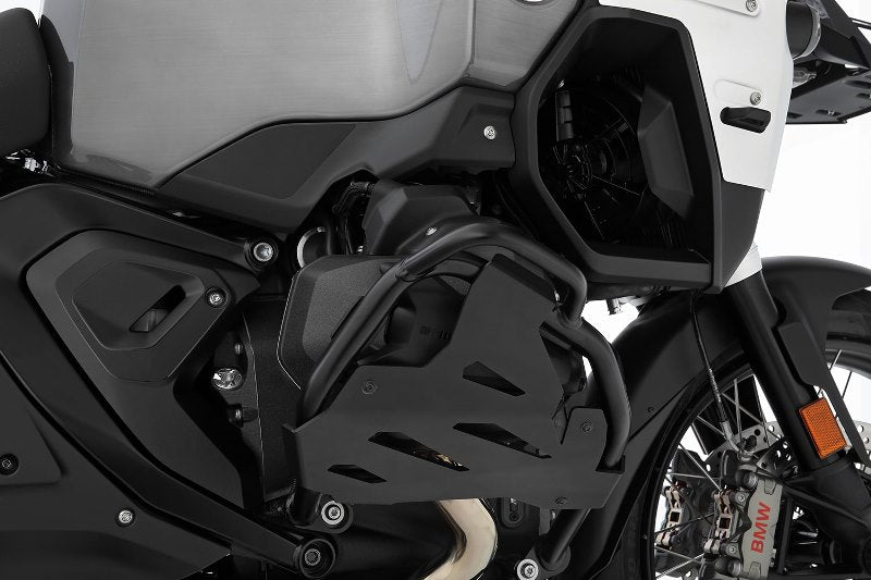 Wunderlich-Valve Cover &amp; Cylinder Protector For BMW R 1300 GS Protection (Black)-13205-002