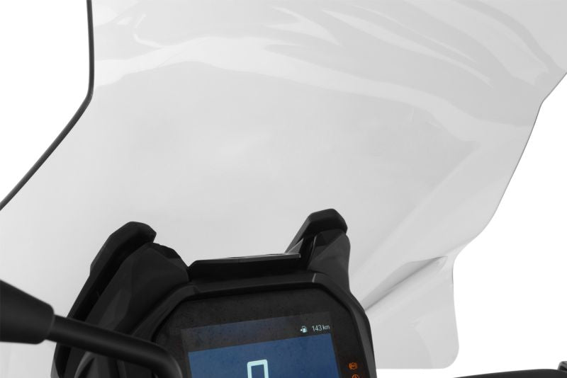 Wunderlich Windshield Marathon BMW C 400 GT - Smoked Grey - 41332-005