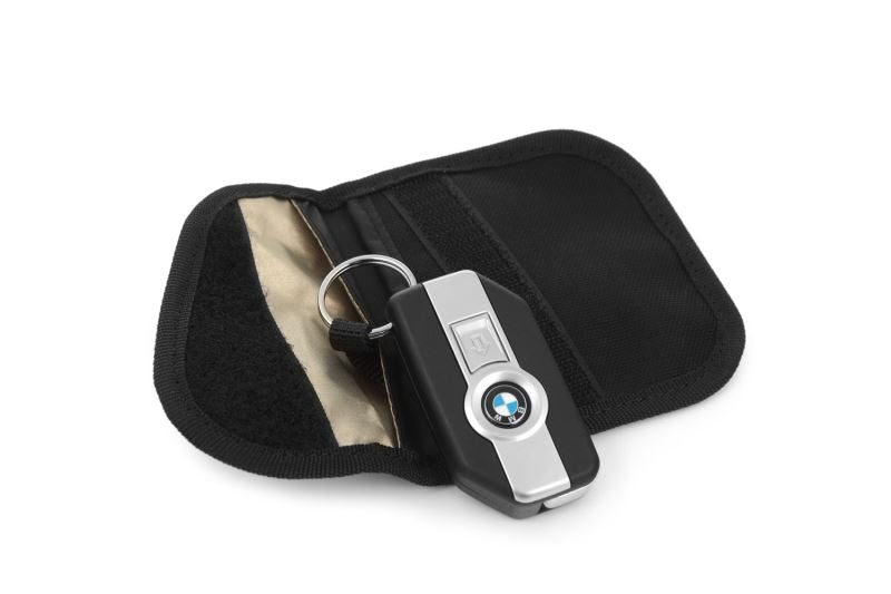 Wunderlich BMW Motorrad Styling - Key Pouch with RFID Blocker - Carbon - 44115-920