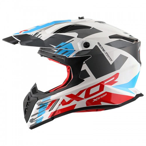 Axor X Cross X1 White Red - Riders Junction