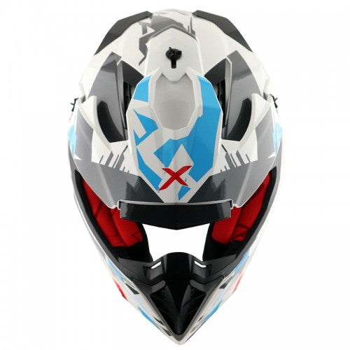 Axor X Cross X1 White Red - Riders Junction