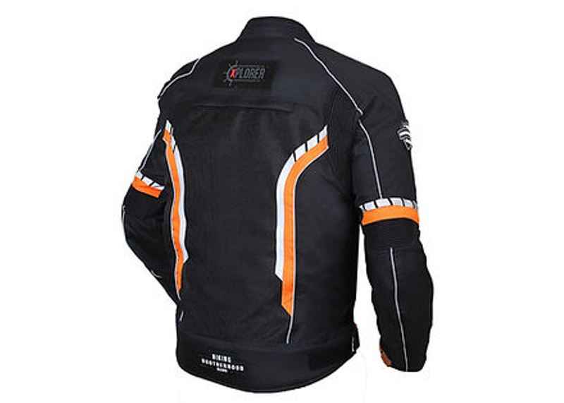 Xplorer Riding Jacket – Orange-BBG