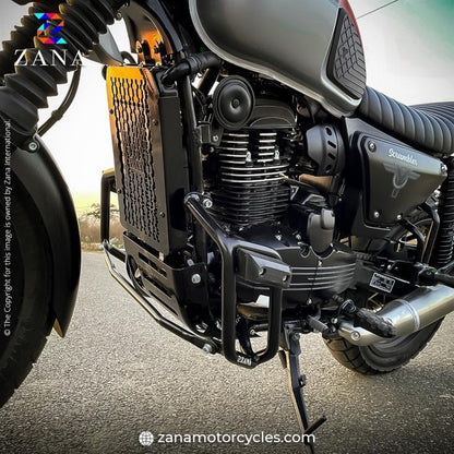 YEZDI Scrambler Leg Guard with Slider Black - ZI-8169 - Riders Junction