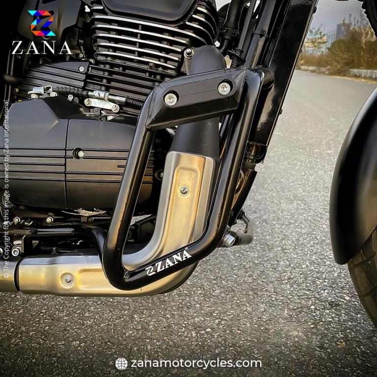 YEZDI Scrambler Leg Guard with Slider Black - ZI-8169 - Riders Junction