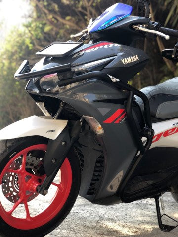 Yamaha Aerox 155 Crash Guard SS - Black Color 1