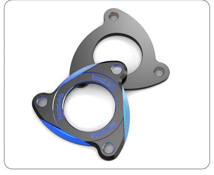 Yamaha Aerox Accessories Aerox Cnc Arm Axle Wheel Hub Bearing Holder (Blue)