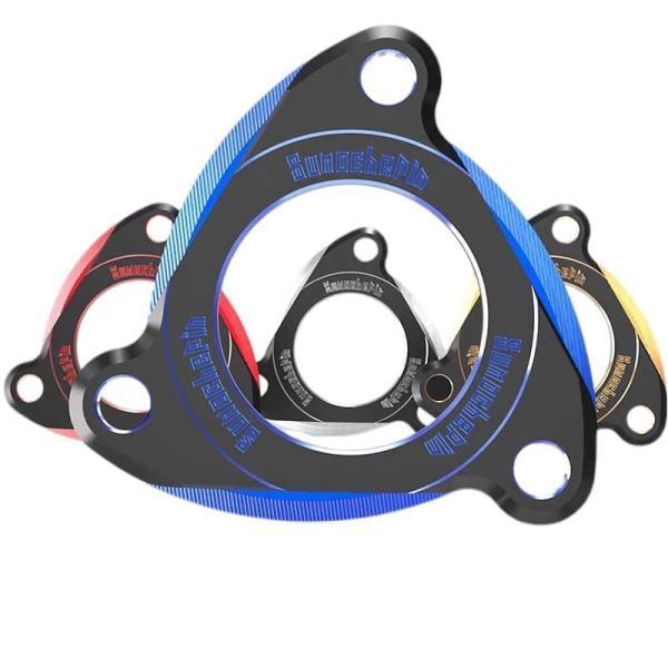 Yamaha Aerox Accessories Aerox Cnc Arm Axle Wheel Hub Bearing Holder ( Red )