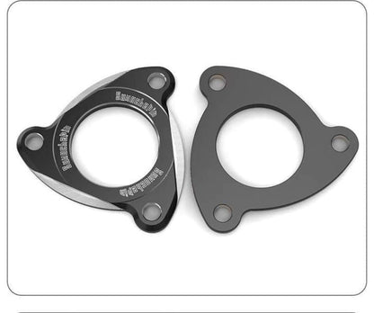 Yamaha Aerox Cnc Arm Axle Wheel Hub Bearing Holder (Silver)