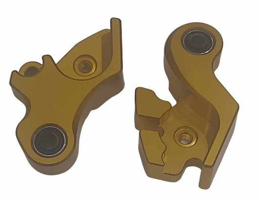 Yamaha Aerox Accessories India Rear Shocker Lowering Adapter Kit (Gold)