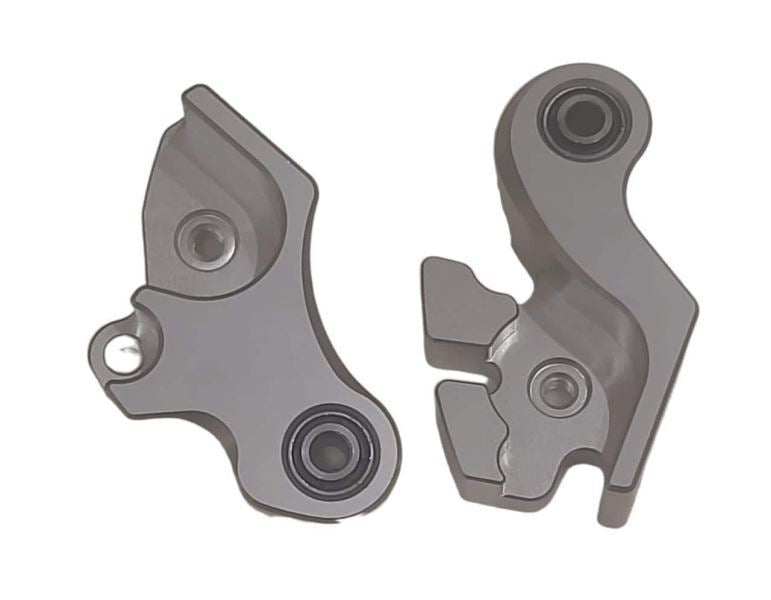 Yamaha Aerox Accessories India Rear Shocker Lowering Adapter Kit (Silver)