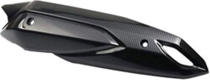 Yamaha Aerox Exhaust Silencer Plate Cover Carbon Finish