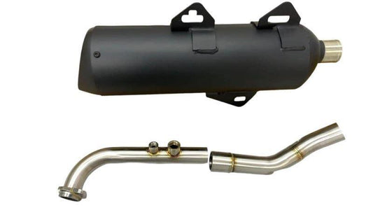 Yamaha Aerox Accessories India Yamaha Aerox Exhaust With Bend Pipe