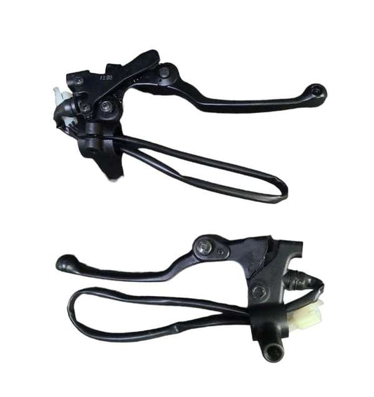Yamaha Aerox Accessories India Yamaha Aerox Lever Set Black Color With Smart Brake Lock Function