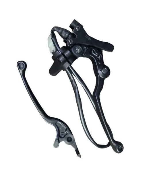 Yamaha Aerox Lever Set Black Color With Smart Brake Lock Function