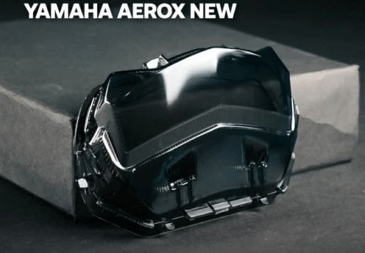 Yamaha Aerox Accessories India Yamaha Aerox Tail Light Lens Smoke Color