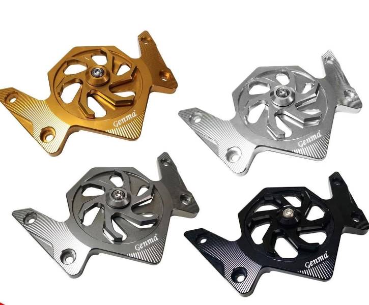 Yamaha Aerox Accessories India Yamaha Aerox Windshield CNC Fan Type