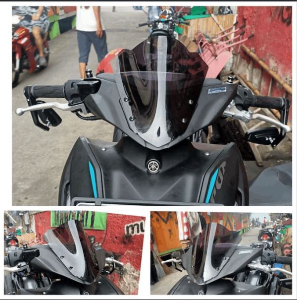 Yamaha Aerox Windshield Visor Glass Bubble Type