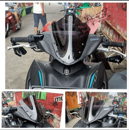 Yamaha Aerox Windshield Visor Glass Bubble Type