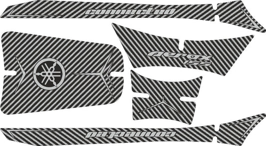 Yamaha Aerox Accessories Yamaha Aerox 155 Decals TankPad-Gray